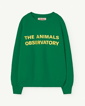 [THE ANIMALS OBSERVATORY]Leo Kids Sweatshirt - 177_BG