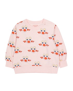 [TINYCOTTONS]Clowns Sweatshirt - Pastel Pink