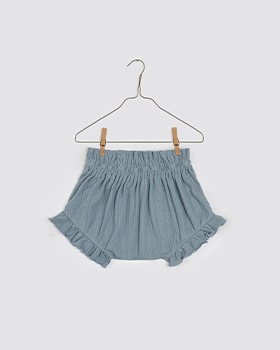 [LITTLE COTTON CLOTHES]Pointelle Bloomers - Enamel Blue