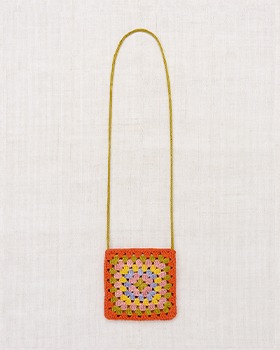 [MISHA &amp; PUFF]Crochet Big Square Bag - Poppy
