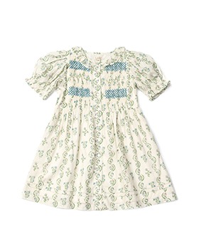 [LALI KIDS]Ivy Dress - Floral Vine