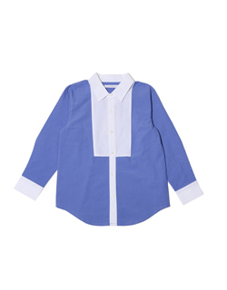 [LIHO]Kerry Shirt - Blue/White