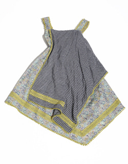 [TIA CIBANI]Handkerchief Apron Dress - Elizabeth