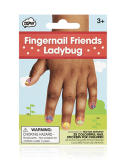 [NPW]Fingernail Friends - Ladybugs